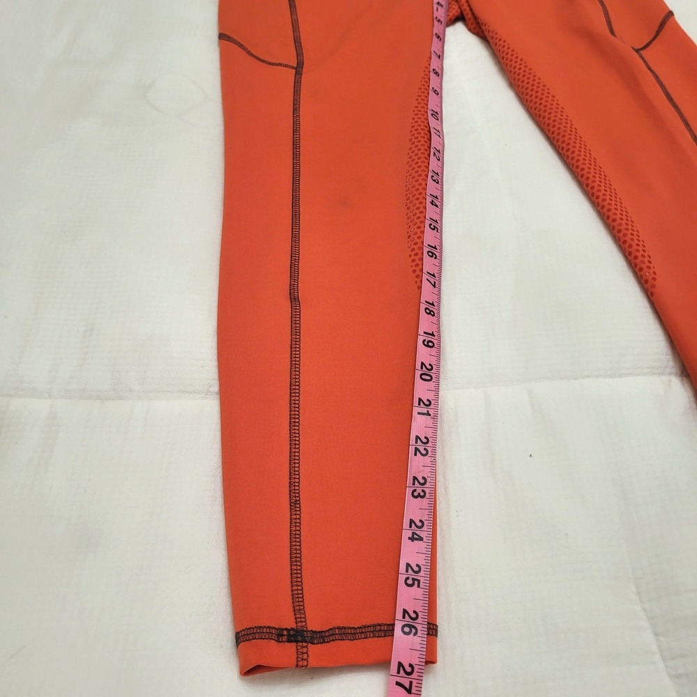 Riding Sport Dover Saddler Rust Orange Full Seat Silicone Grip Riding Tights L - Picture 10 of 12
